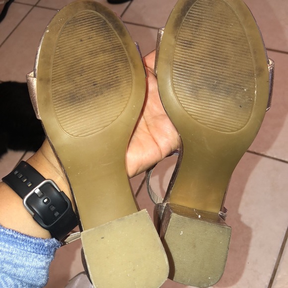 Rampage Bronze strap chunky 1” hell preloved in excellent conditions size 6 - Picture 5 of 5